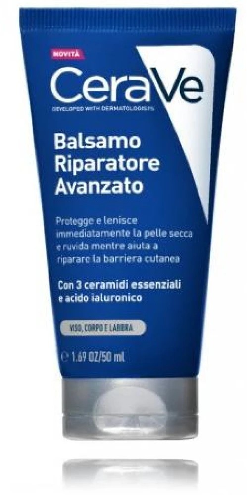 CeraVe Advanced Repair Ointment atkuriantis tepalas itin sausai ir pažeistai odai, 50 ml