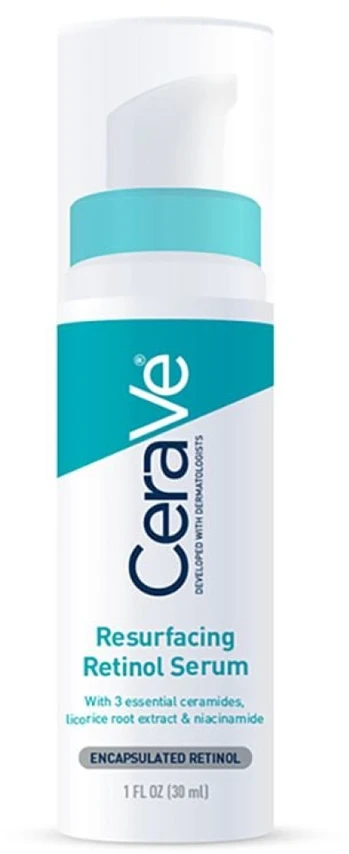 Regeneruojantis serumas veidui su retinoliu Cerave Blemish Resurfacing Retinol Sérum, 30 ml