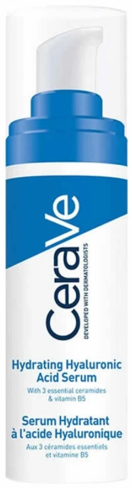 Drėkinamasis veido serumas su hialuronu Cerave Hydrating Hyaluronic Acid, 30 ml