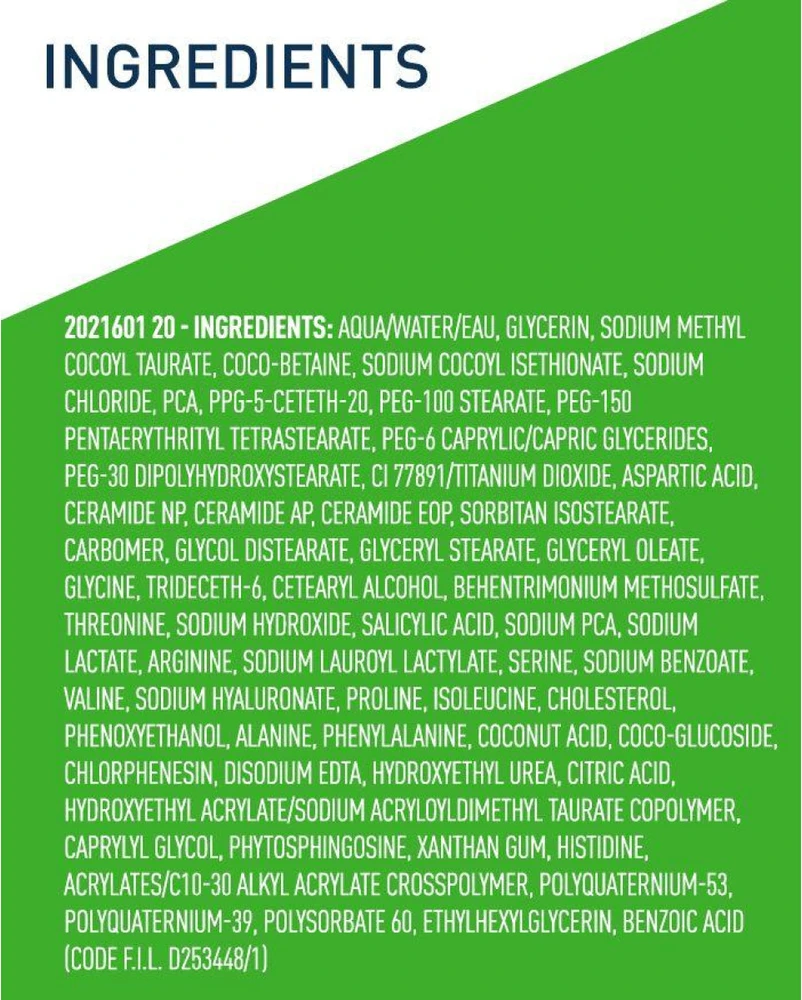 Drėkinamasis putojantis veido ir kūno prausiklis normaliai ir sausai odai Hydrating Cream-to-Foam Cleanser, 236 ml