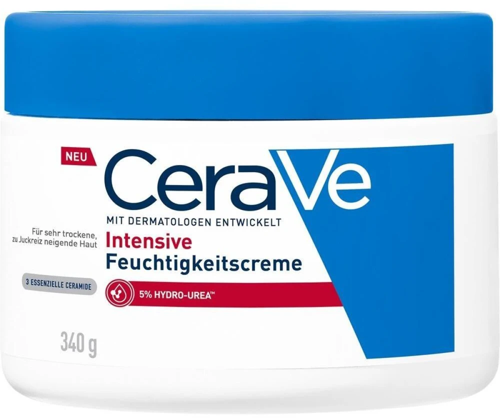 CeraVe Intensive Moisturizing Kreminis For Very Dry, Itchy Skin drėkinamasis kremas labai sausai, niežtinčiai odai, 340 g