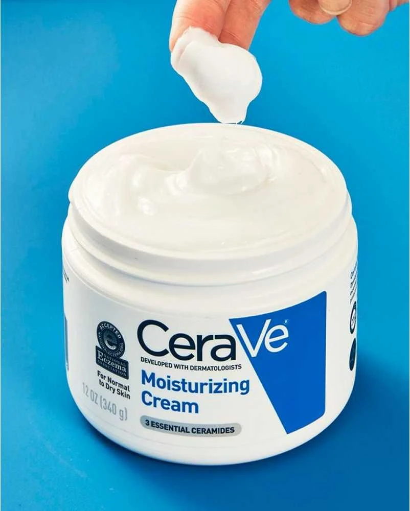 Drėkinamasis veido ir kūno kremas sausai ir labai sausai odai Cerave Moisturising Cream, 340 g