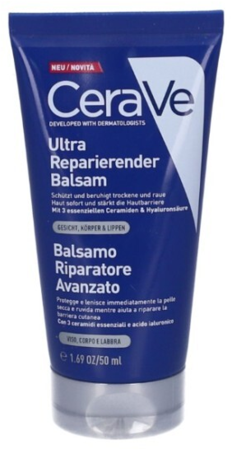 Cerave Atkuriamasis balzamas veidui, kūnui ir lūpoms 50 ml