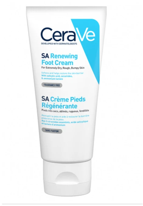 Atkuriamasis pėdų kremas Cerave SA Renewing Foot Cream, 88 ml