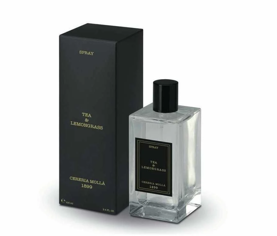 Cereria Mollá Home kvepalų purškiklis Tea and Lemongrass (Purškiklis), 100 ml