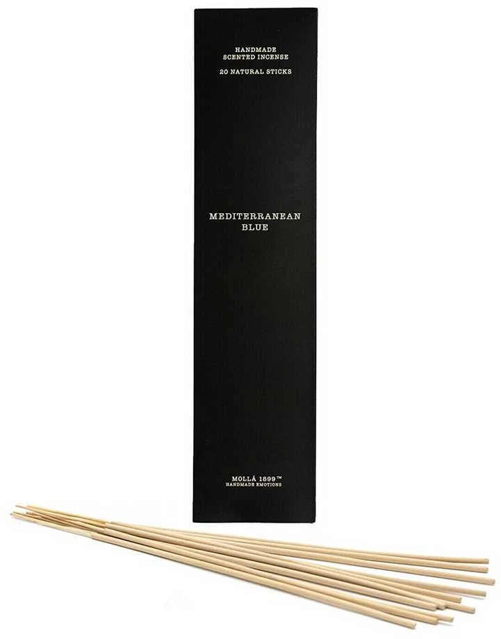 Cereria Mollá Incense sticks juodas Mediterranean Mėlyna 20 pcs