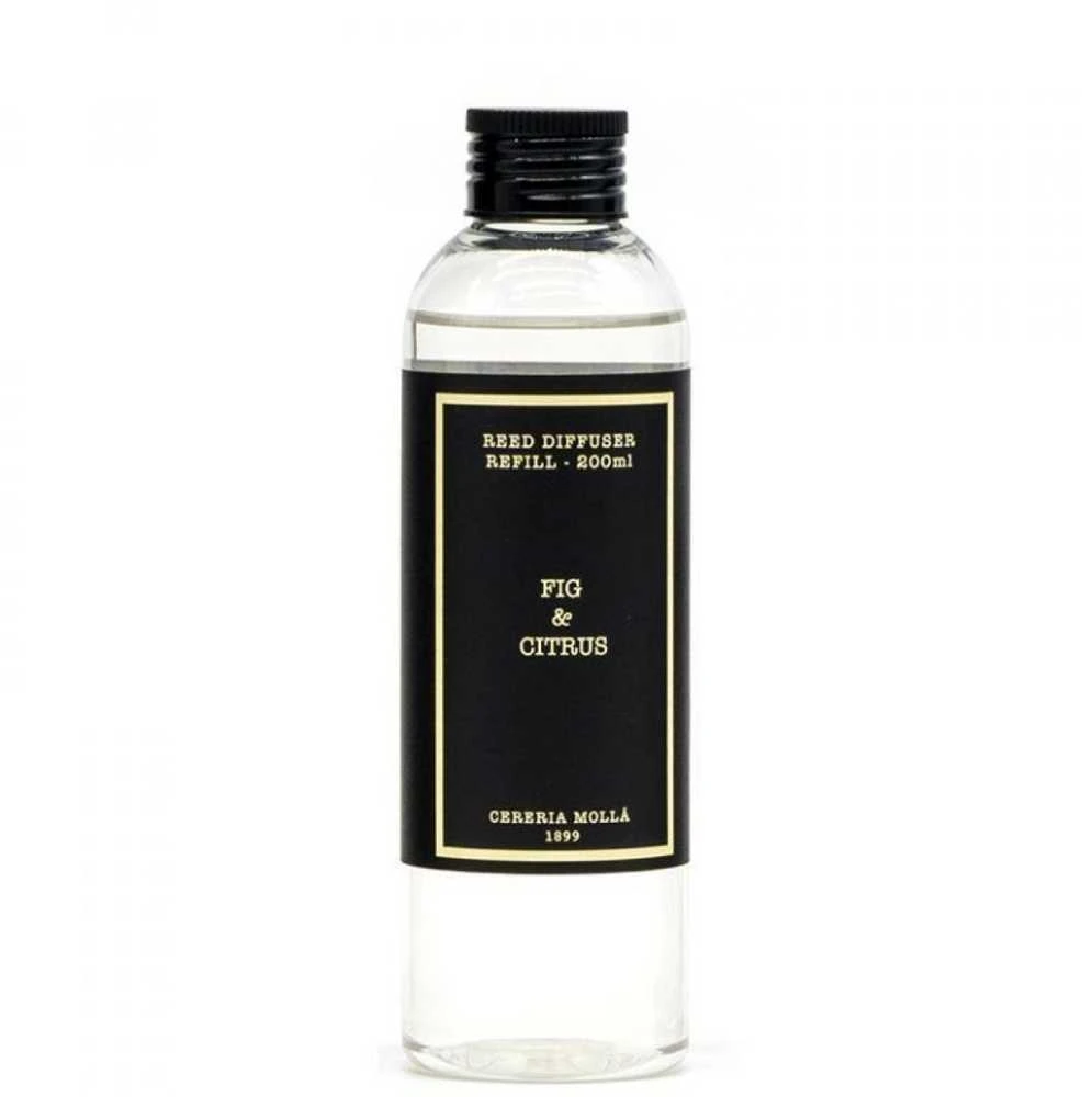 Cereria Mollá Refill for Fig & Citrus, 200 ml difuzorius