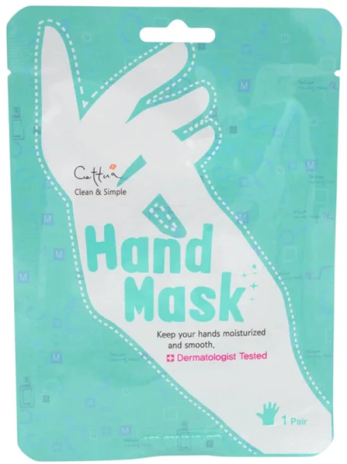 Cettua Hydrating & maitininantis Hand Sheet Mask, 14 g