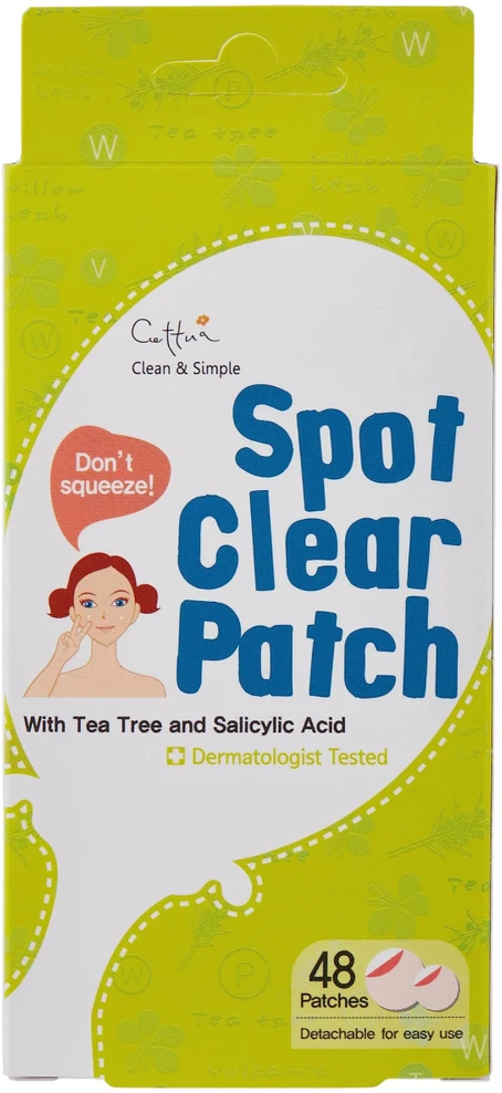 Cettua Spot Clear Anti-Acnee Local Treatment Patch For Face, 48 vnt.