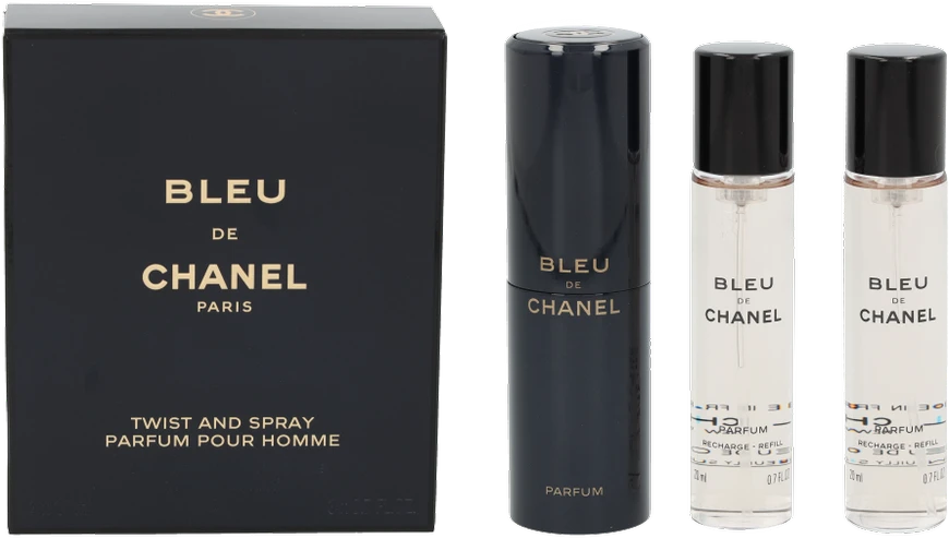 Chanel Bleu De Chanel Pour Homme rinkinys vyrams, 60 ml