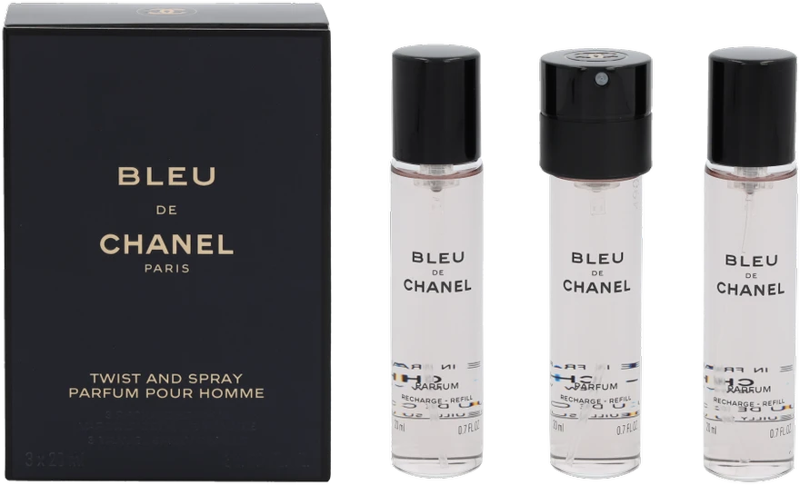 Chanel Bleu De Chanel Pour Homme rinkinys vyrams, 60 ml