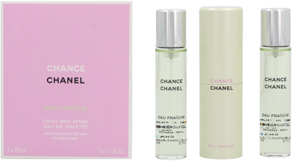 Chanel Chance Eau Fraiche rinkinys moterims, 60 ml