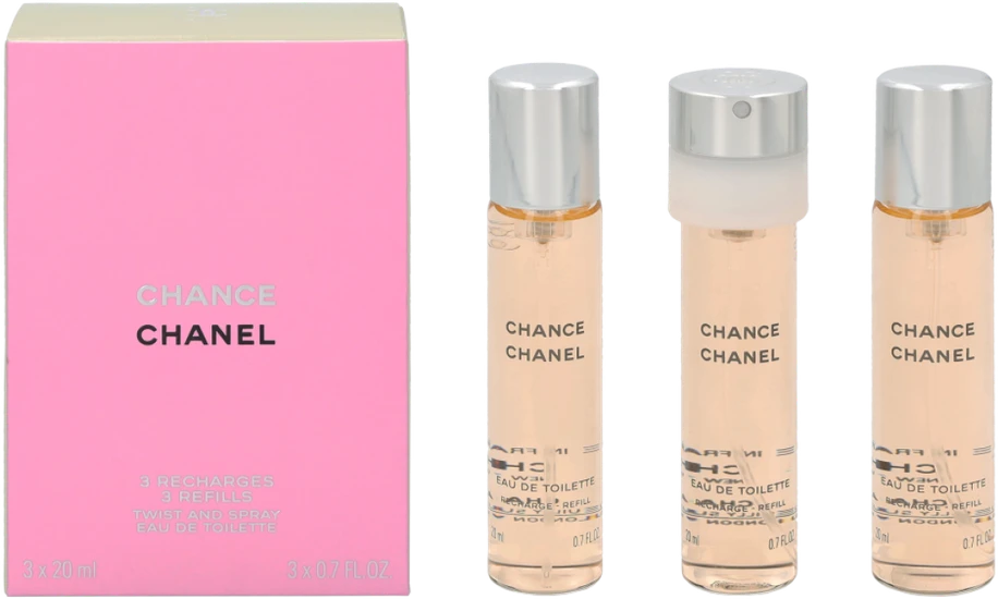 Chanel Chance Twist And Purškiklis rinkinys moterims, 60 ml