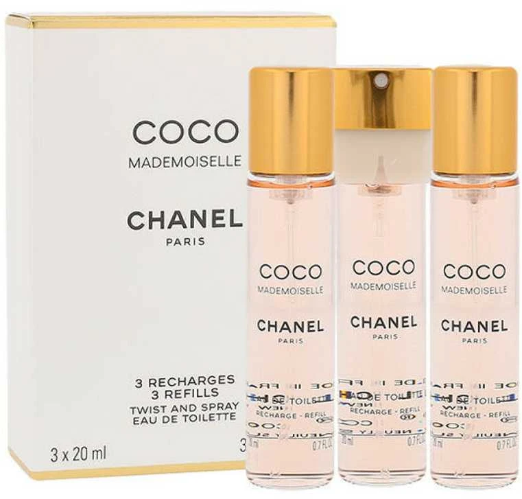 Chanel Coco Mademoiselle EDT tualetinis vanduo moterims, 3x20 ml