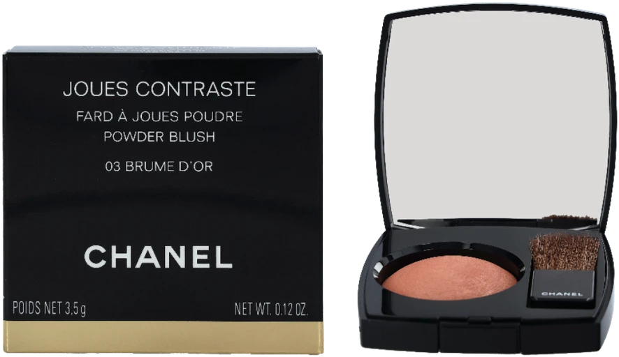 Chanel Joues Contraste Powder Blush skaistalai, 03 Brume Dor, 3.5 g