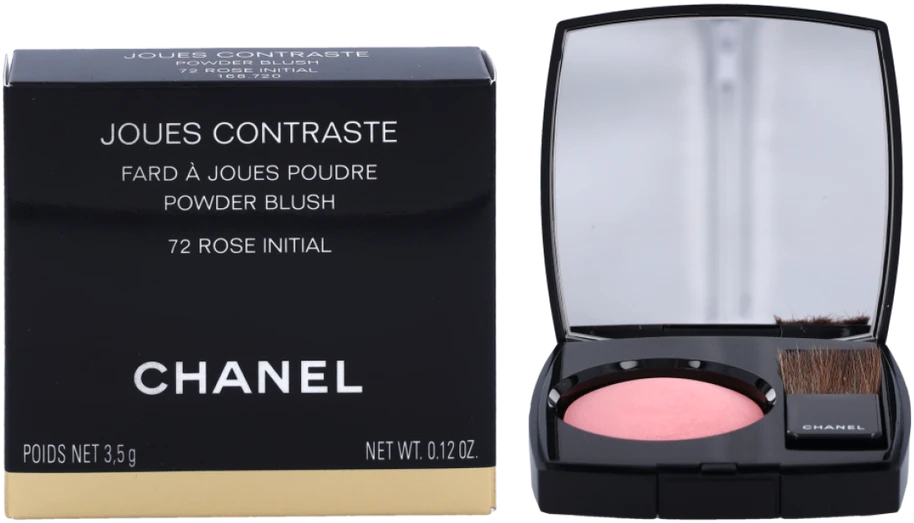 Chanel Joues Contraste Powder Blush skaistalai, 72 Rose Initial, 3.5 g