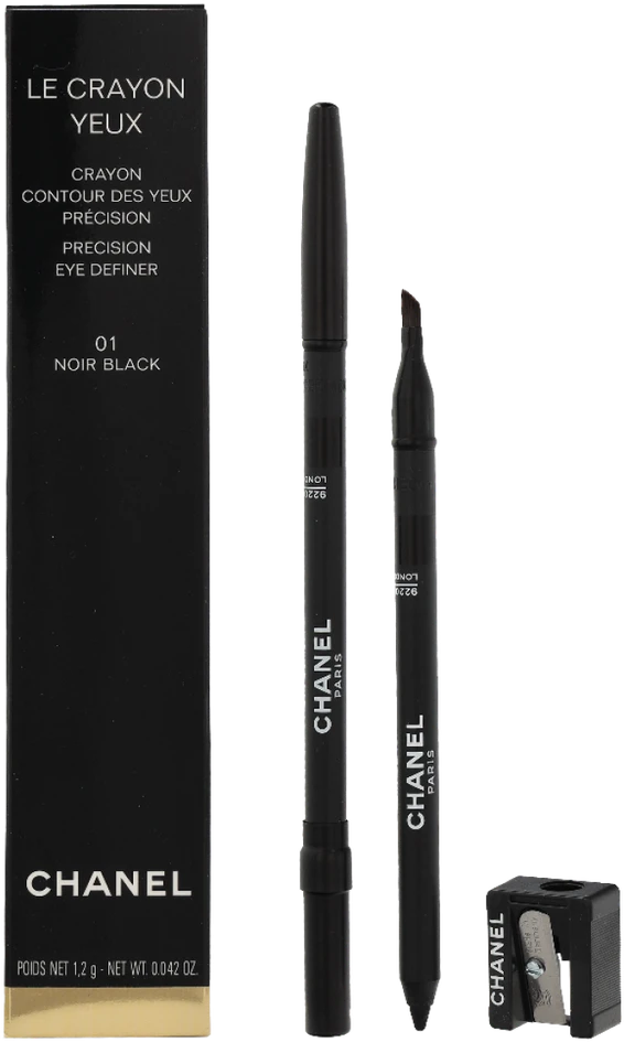 Chanel Le Crayon Yeux Precision Eye Definer #01 Noir Juodas, 1,2 g