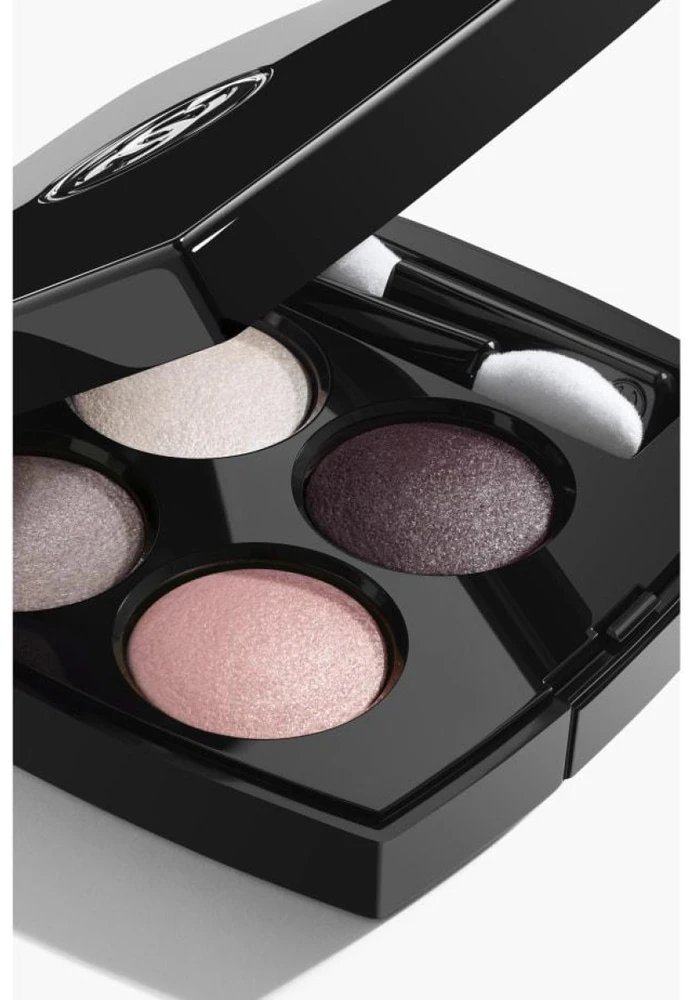 Chanel Les 4 Ombres Multi Effect Quadra Eyeshadow keturių spalvų akių šešėlių paletė, atspalvis: 202 - Tisse Camelia, 2 g