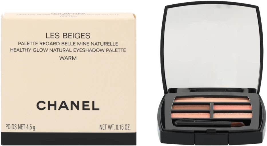 Chanel Les Beiges Palette Regard Belle Mine Naturelle Warm akių šėšėlių paletė