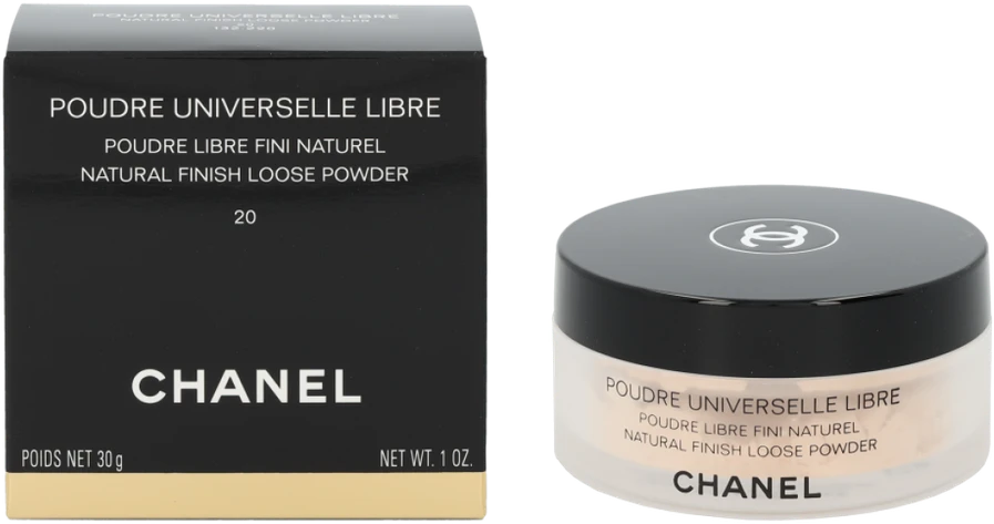 Veido pudra Chanel Poudre Universelle Libre Nr: 20 Clair, 30 g