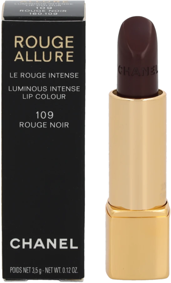 Chanel Rouge Allure Luminous Intense Lip Colour #109 Rouge Noir, 3.5 g