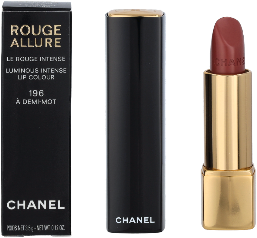 Chanel Rouge Allure Luminous Intense Lip Colour #196 A Demi Mot, 3.5 g