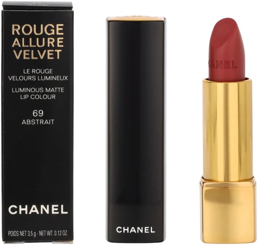 Chanel Rouge Allure Velvet Luminous Matte Lip Colour #69 Abstrait, 3.5 g