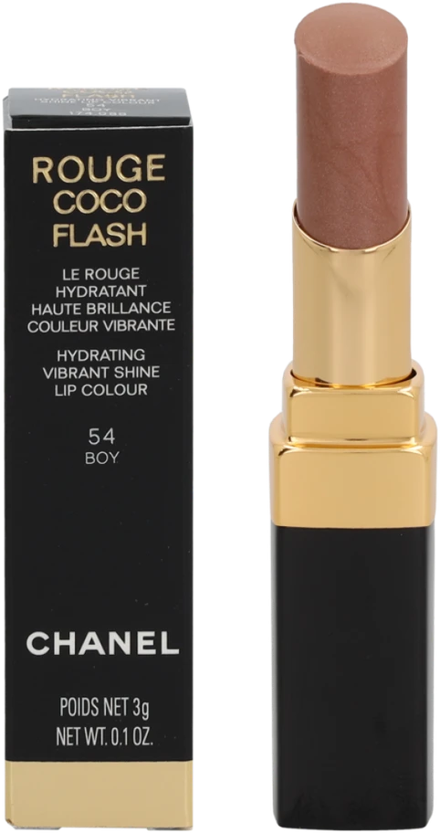 Chanel Rouge Coco Flash Lipstick drėkinamieji lūpų dažai, 3 g, spalva: 54 - BOY