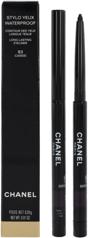Chanel Stylo Yeux Atsparus vandeniui 83-Cassis akių pieštukas