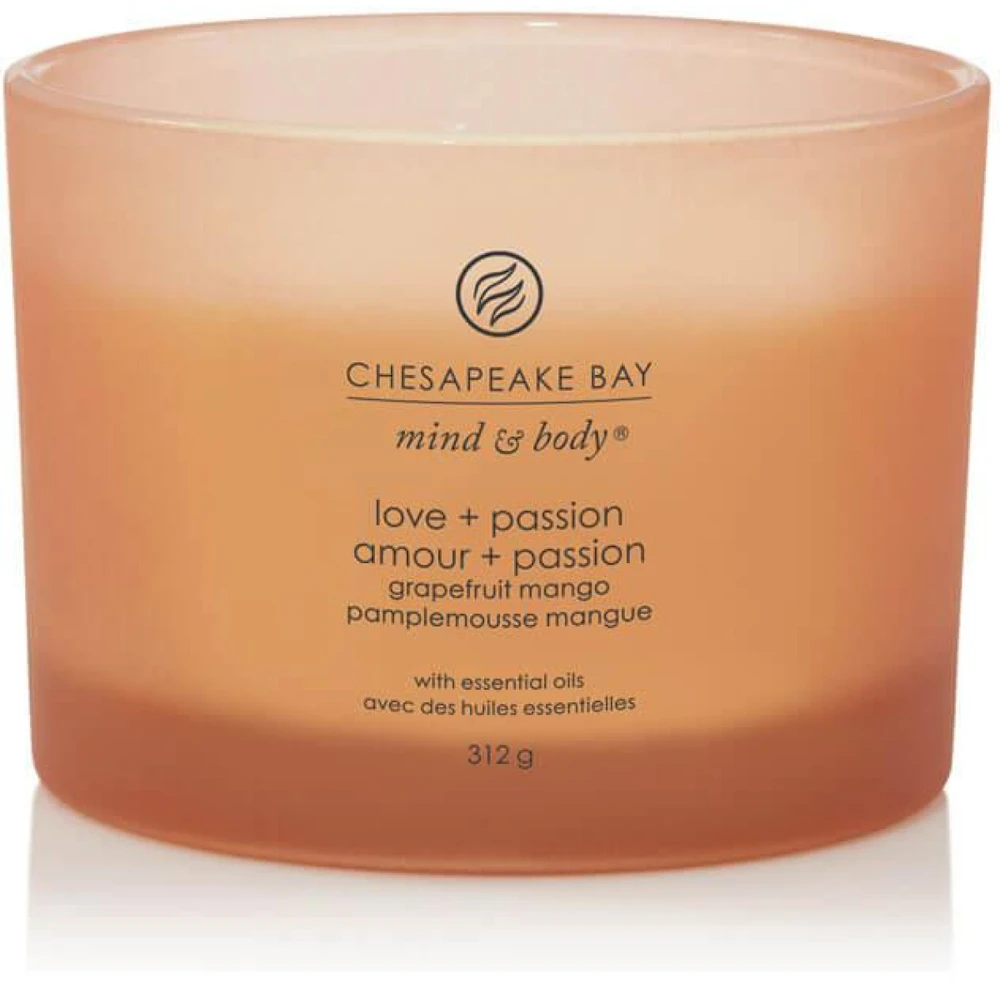 Chesapeake Bay Candle 3 dagčių žvakė – Love & Passion (Grapefruit Mango)