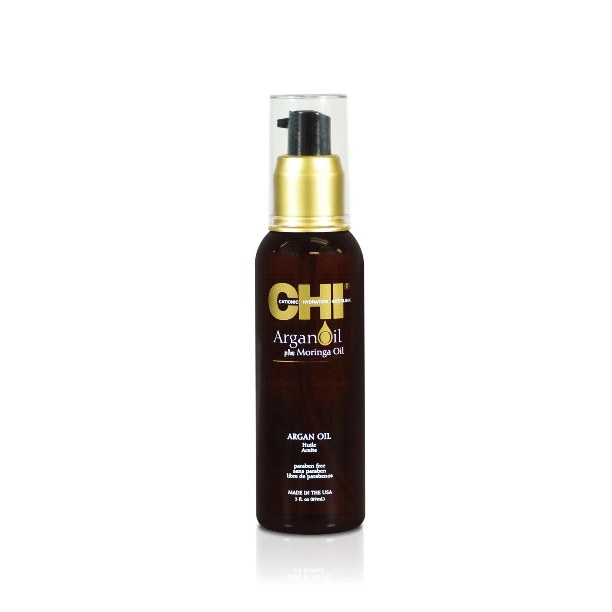 Argano ir Moringų aliejų priemonė plaukams CHI Argan Oil 89ml