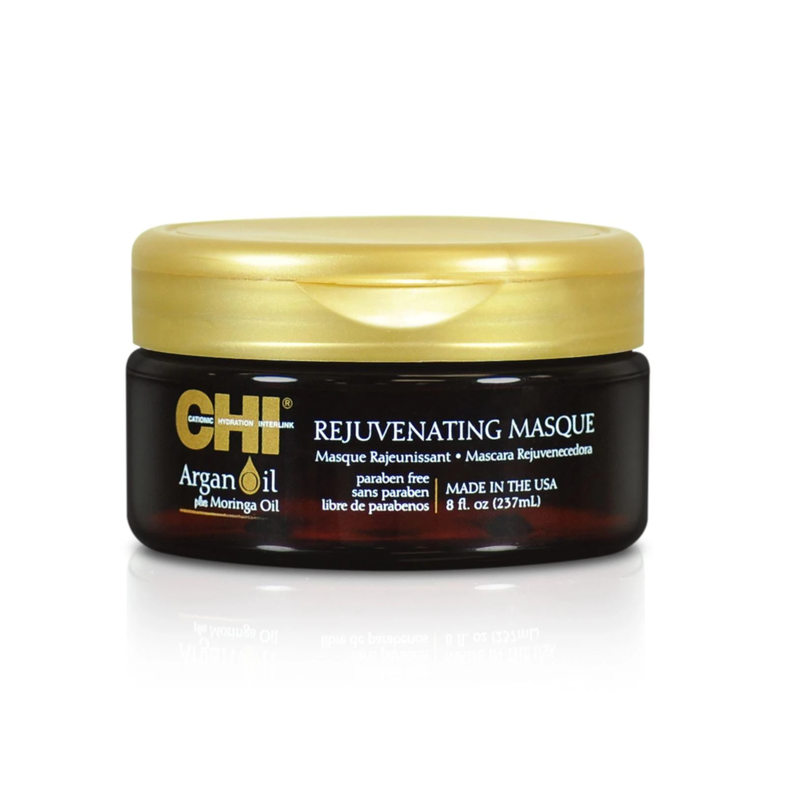 Plaukų kaukė su argano ir moringų aliejais CHI Argan Oil Rejuvenating Mask 237 ml