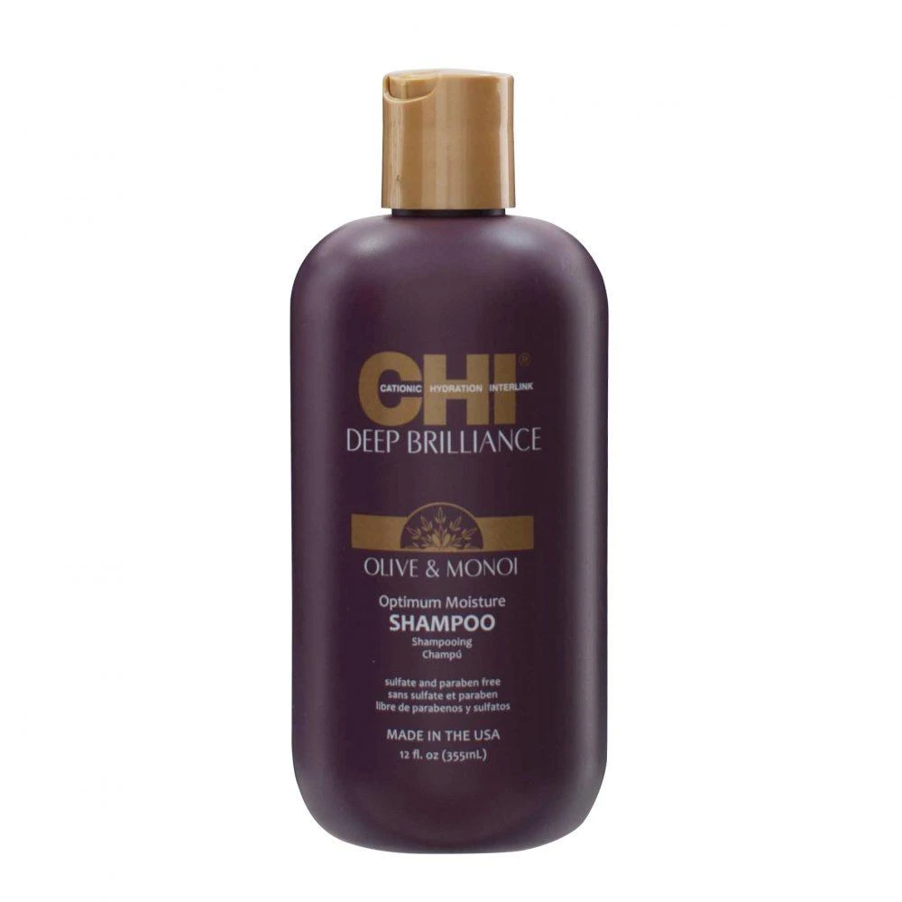 Drėkinamasis šampūnas Chi Deep Brilliance Olive & Monoi Šampūnas 355ml