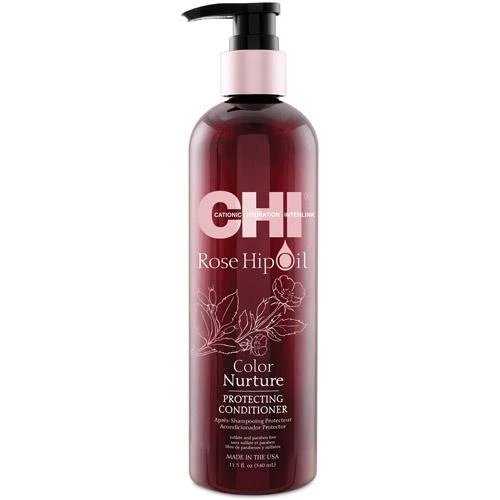 Farouk Systems Dažytų plaukų kondicionierius CHI Rose Hip Oil Conditioner 340 ml