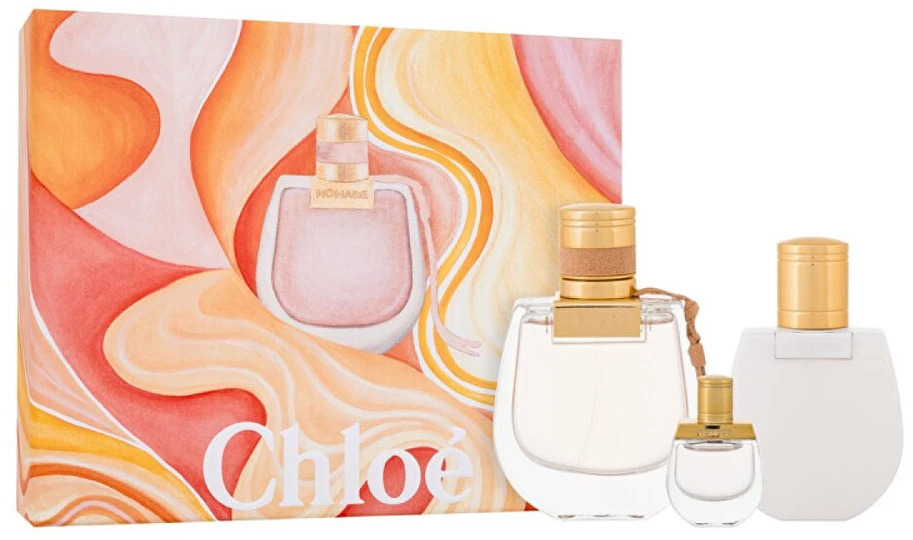Chloé Nomade EDP rinkinys moterims (EDP, 75 ml + EDP, 5 ml + kūno losjonas, 100 ml)