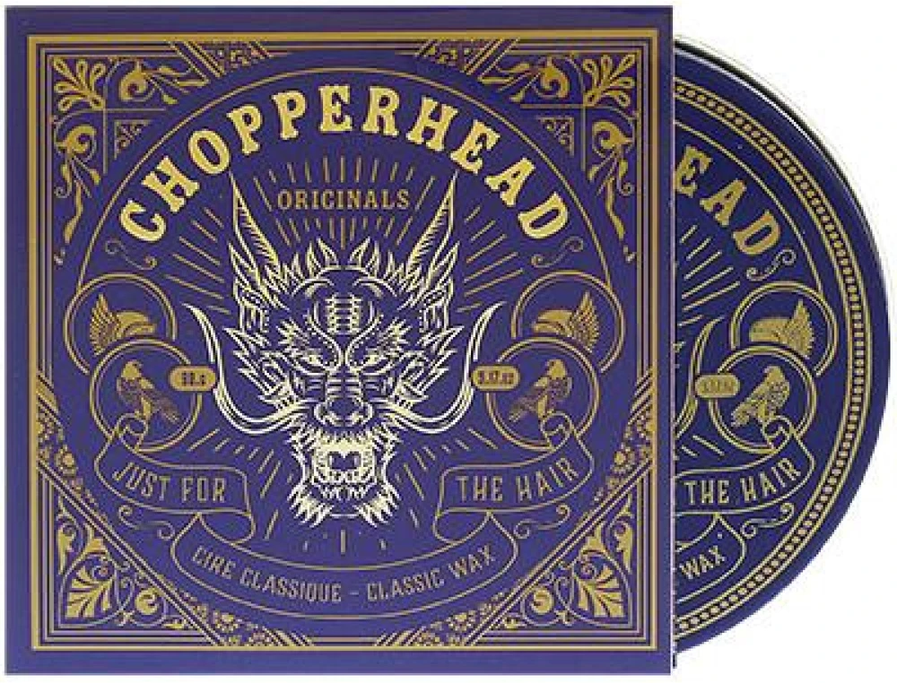 Chopperhead Originals Just For The Hair Classic Wax formavimo plaukų vaškas vyrams, 90 g