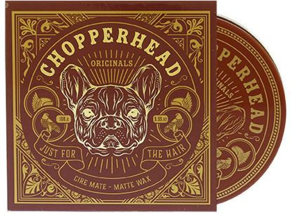 Chopperhead Matte Wax matinį efektą suteikiantis plaukų vaškas vyrams, 100 g