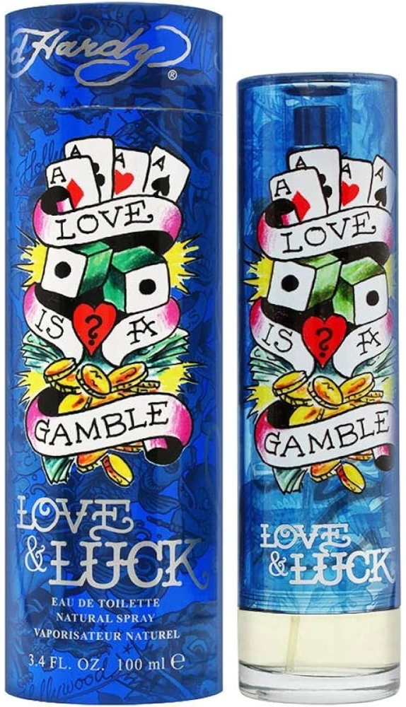 Christian Audigier Ed Hardy Love & Luck Man EDT tualetinis vanduo vyrams, 100 ml