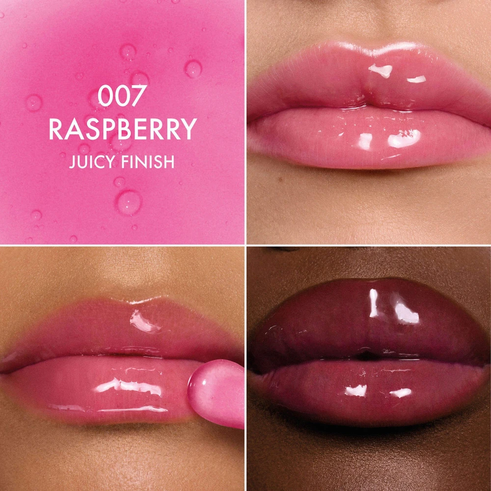 Christian Dior DIOR Dior Addict Lip Glow Oil lūpų aliejus, atspalvis: 07 Raspberry Juicy, 6 ml