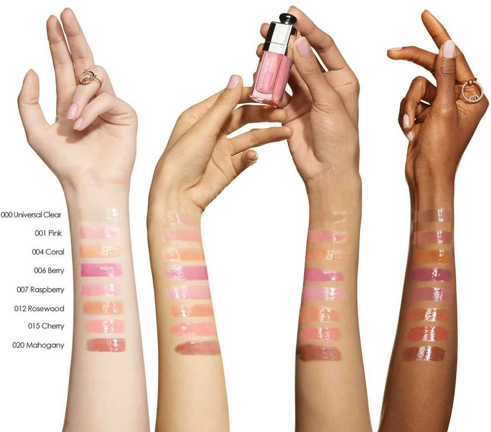 Dior Addict Lip Glow Oil maitinamasis lūpų spalvą paryškinantis aliejus, 6ml, spalva: 004 Coral