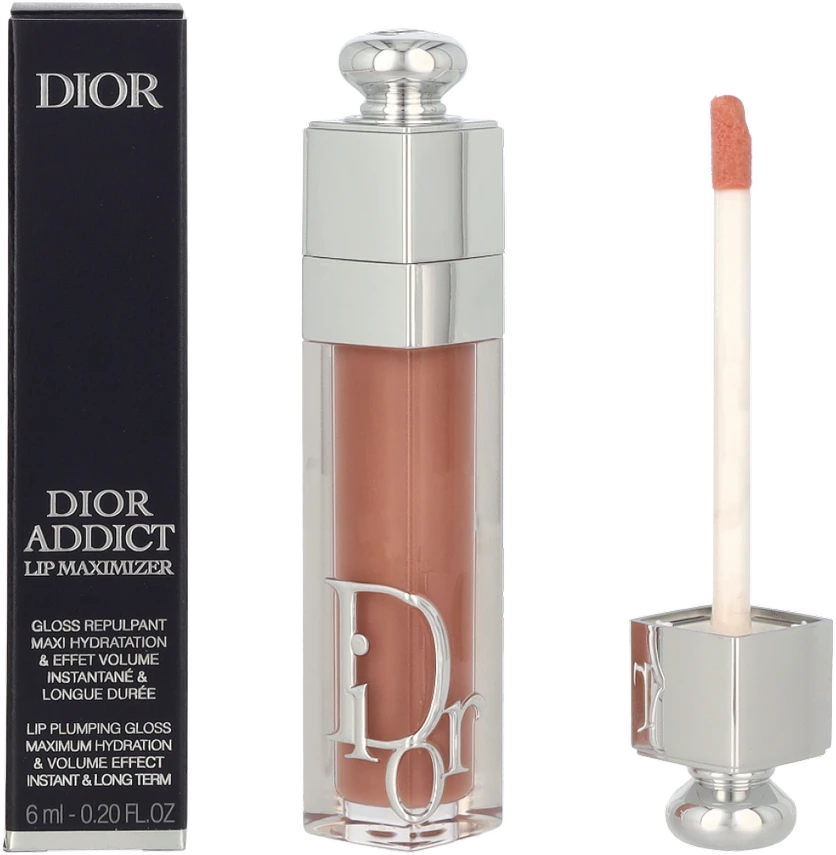 Dior Addict Lip Maximizer lūpas putlinantis blizgis, spalva: 013 Beige, 6 ml