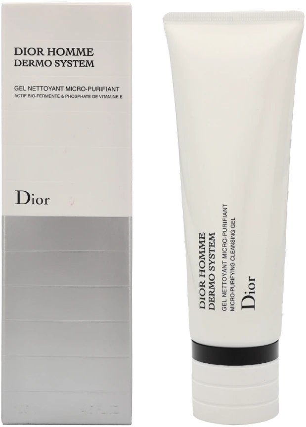 Christian Dior Homme Dermo System valomasis gelis, 125 ml