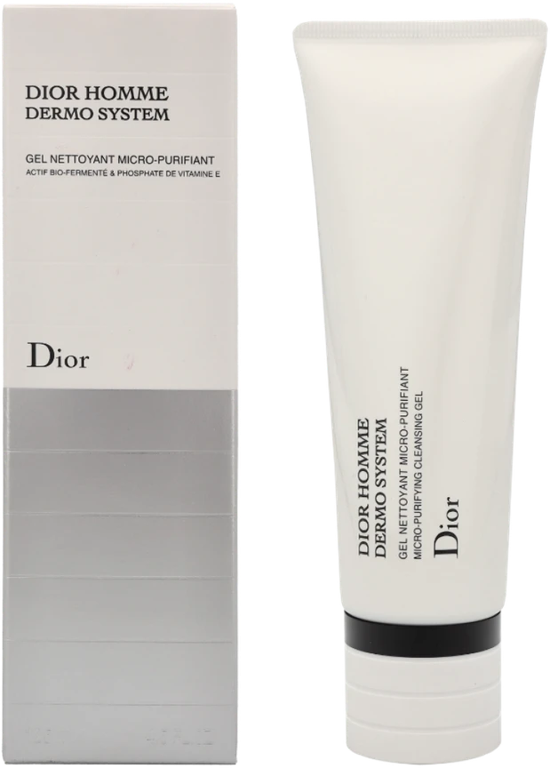 Christian Dior Homme Dermo System valomasis gelis, 125 ml