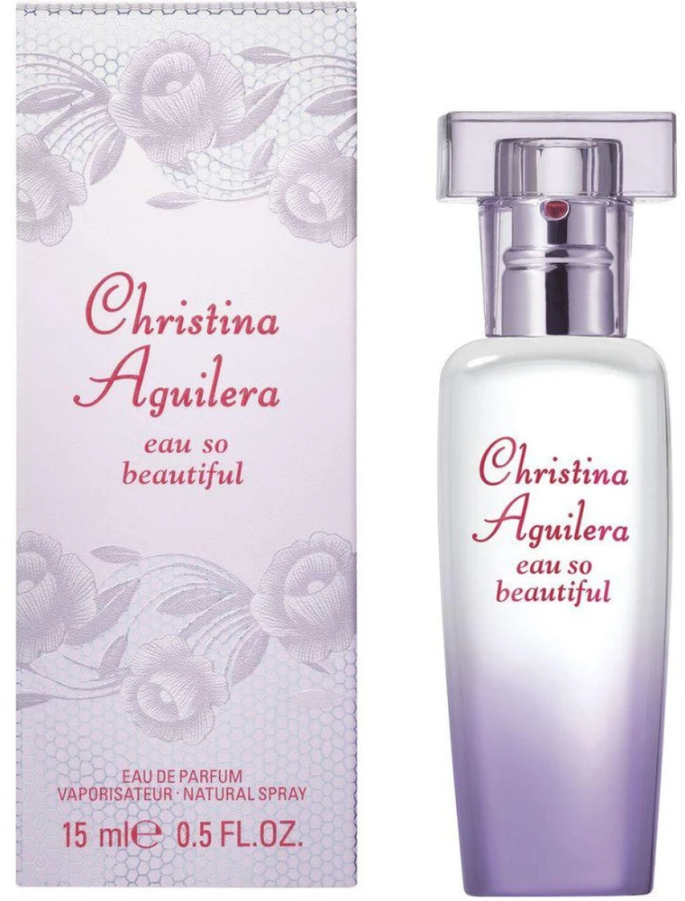 Christina Aguilera Eau So Beautiful EDP parfumuotas vanduo moterims, 15 ml