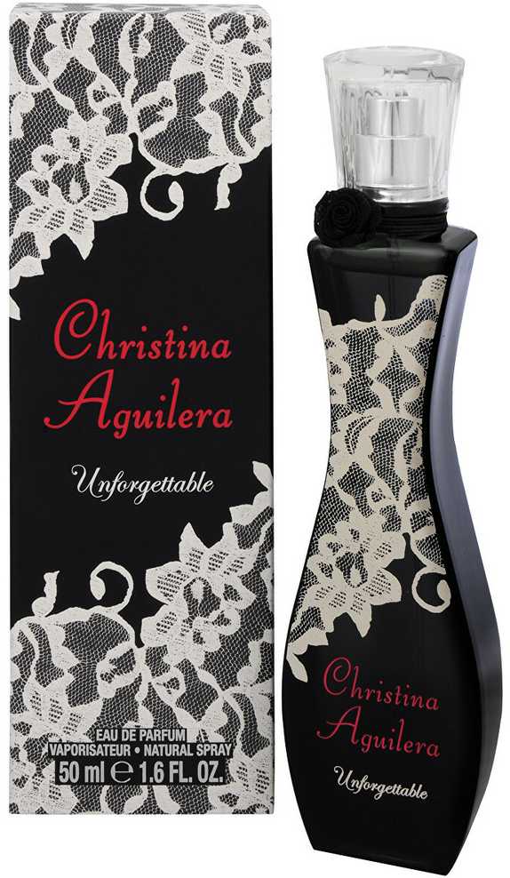 Christina Aguilera Unforgettable EDP parfumuotas vanduo moterims, 50 ml