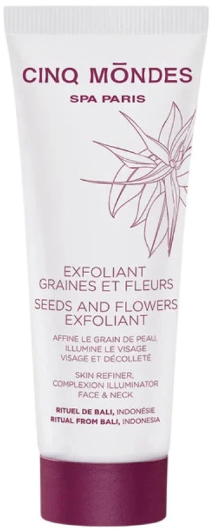 Cinq Mondes Seeds and Flowers Brightening Exfoliating Kreminis, 150 ml