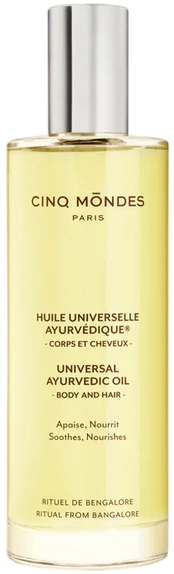 Cinq Mondes Universal Ayurvedic Ayurvedic Oil maitininantis & Repairing Dry Body Oil, 100 ml