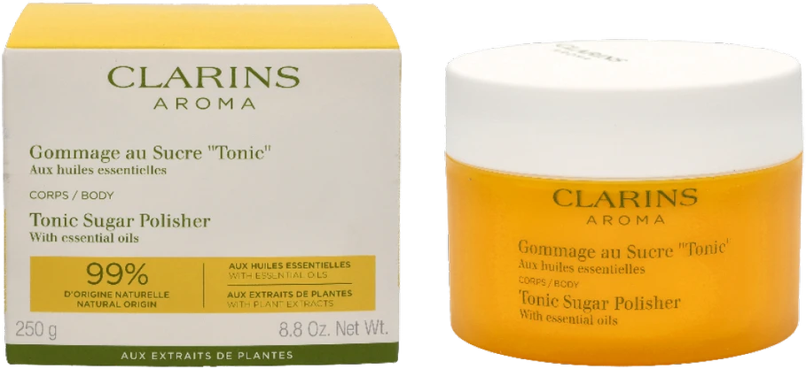 Clarins Aroma Tonikas Sugar Polisher, 250 g