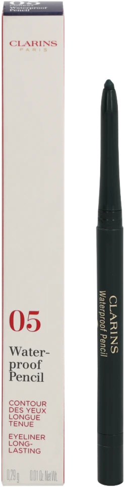 Clarins Atsparus vandeniui Long Lasting Akių apvadas Pieštukas #05 Forest, 0.29 g