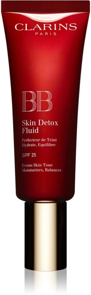 Daugiafunkcis BB veido kremas su SPF25 Clarins Skin Detox Fluid N: 01 Light, 45 ml